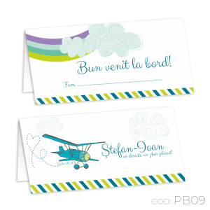 Plic de bani botez PB09